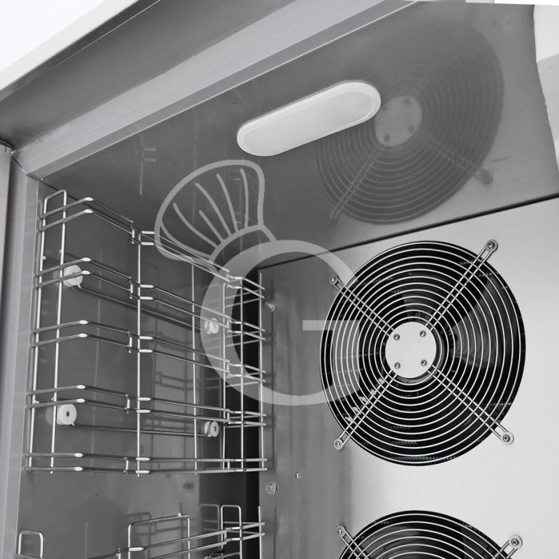 Abbattitore Digitale In Acciaio Inox Trifase Display Touch Screen 15 Teglie/griglie GN1/1 O 600x400 Mm ,-18°/+3°C,ruote Montate 6 Abbattitore Digitale In Acciaio Inox Trifase Display Touch Screen 15 Teglie/griglie GN1/1 O 600x400 Mm ,-18°/+3°C,ruote Montate - immagine 4