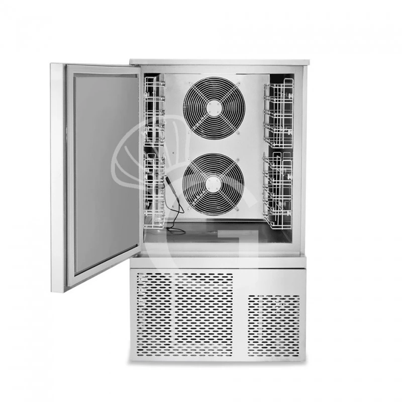 Abbattitore Digitale In Acciaio Inox Trifase Display Touch Screen 10 Teglie/griglie GN 1/1 O 600x400 Mm,-18°/+3°C,ruote Montate 5 Abbattitore Digitale In Acciaio Inox Trifase Display Touch Screen 10 Teglie/griglie GN 1/1 O 600x400 Mm,-18°/+3°C,ruote Montate - immagine 3