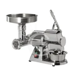 Abbinato Tritacarne + Grattugia Produzione Tritacarne 20/50 Kg/h L 430 Mm X P 270 Mm X H 360/420 Mm