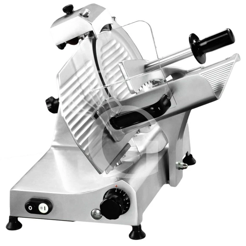 Affettatrice A Gravità In Alluminio, Lama Diametro 350 Mm, Affilatoio Fisso, Carrello Smontabile, Motore 0,5 Hp 3 Affettatrice A Gravità In Alluminio, Lama Diametro 350 Mm, Affilatoio Fisso, Carrello Smontabile, Motore 0,5 Hp