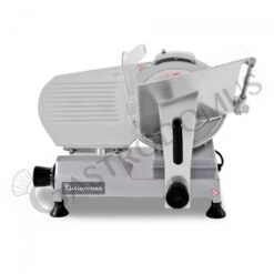 Affettatrice A Gravità Semiautomatica Con Pianale Rivestito Grigio Lama Diametro 275 Mm - Monofase