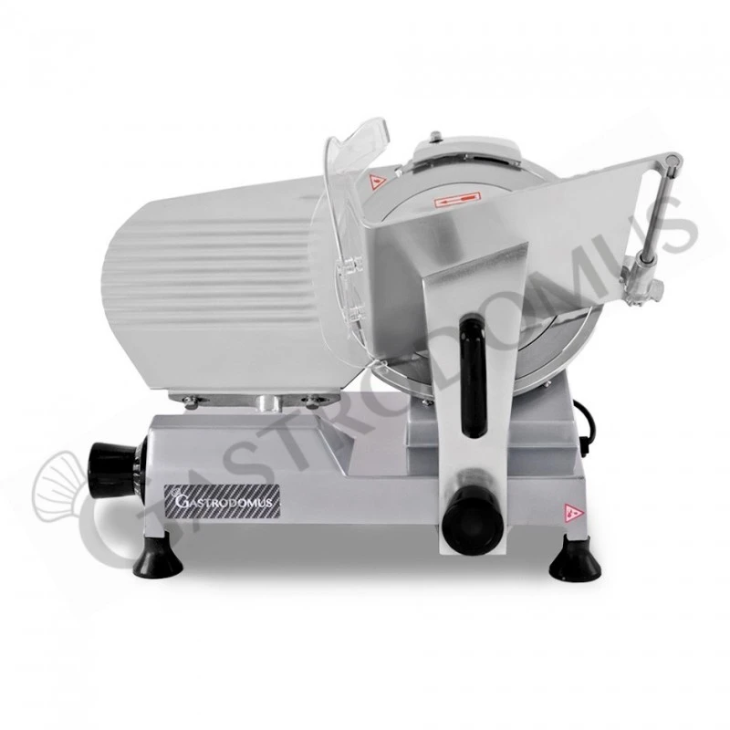 Affettatrice A Gravità Semiautomatica Con Pianale Rivestito Grigio Lama Diametro 275 Mm - Monofase 3 Affettatrice A Gravità Semiautomatica Con Pianale Rivestito Grigio Lama Diametro 275 Mm - Monofase