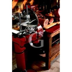 Affettatrice A Volano Con Colonna In Alluminio, Lama Diametro 300 Mm 11 Affettatrice A Volano Con Colonna In Alluminio, Lama Diametro 300 Mm -Vendite Gastrodomus affettatrice a volano con colonna in alluminio lama diametro 300 mm 4