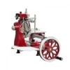 Affettatrice A Volano In Alluminio Con Verniciatura A Fuoco, Lama Diametro 300 Mm, Taglio Utile L 230 X H 180 Mm -Vendite Gastrodomus affettatrice a volano in alluminio con verniciatura a fuoco lama diametro 300 mm taglio utile l 230 x h 180 mm
