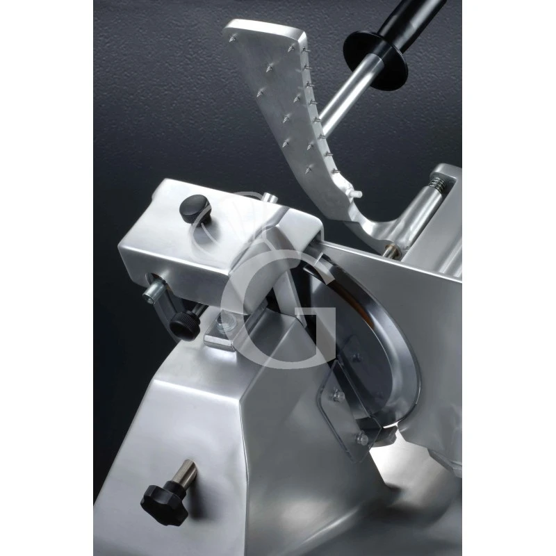 Affettatrice Automatica A Gravità In Alluminio, Lama Diametro 350 Mm, Affilatoio Fisso, Motore 0,5 Hp 6 Affettatrice Automatica A Gravità In Alluminio, Lama Diametro 350 Mm, Affilatoio Fisso, Motore 0,5 Hp - immagine 4