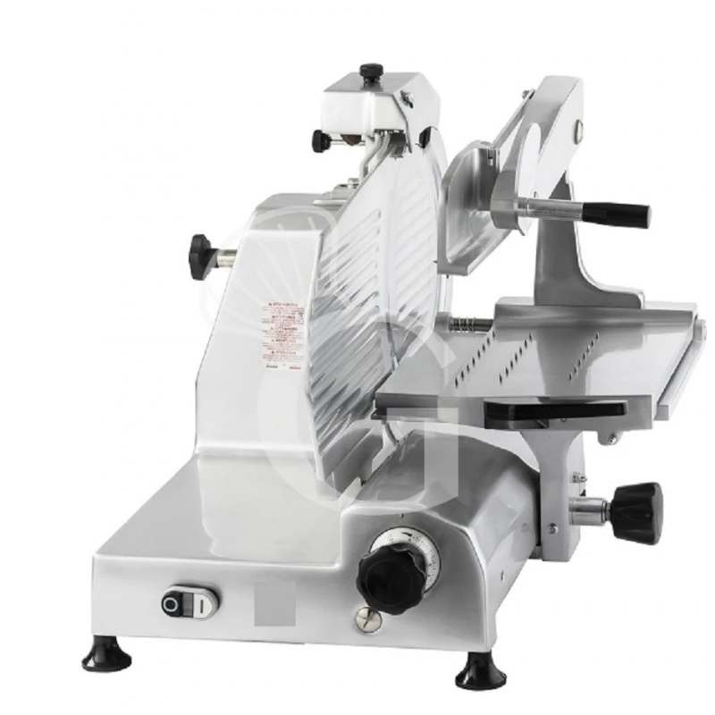 Affettatrice Professionale Taglia Salumi Verticale In Alluminio, Lama Diametro 300 Mm, Carrello Smontabile 3 Affettatrice Professionale Taglia Salumi Verticale In Alluminio, Lama Diametro 300 Mm, Carrello Smontabile
