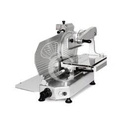 Affettatrice Per Salumi Interi Verticale In Alluminio, Lama Diametro 350 Mm, Affilatoio Fisso