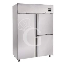 Armadio Refrigerato Ventilato Per Carne 3 Porte -2°C/+10°C 1400 LT Classe Energetica A -Vendite Gastrodomus armadio refrigerato 1400 lt temp 210 3 porte carne 2