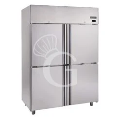 Armadio Refrigerato Ventilato Per Carne 4 Porte -2°C/+10°C 1400 LT Classe Energetica A -Vendite Gastrodomus armadio refrigerato 1400 lt temp 210 4 porte carne 2