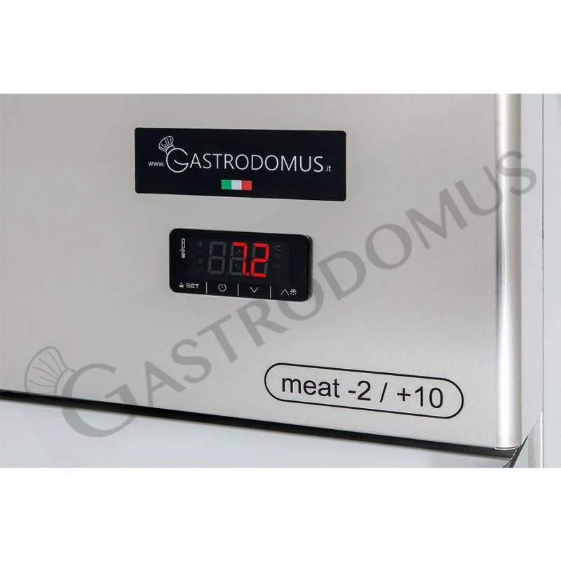 Armadio Refrigerato Ventilato Per Carne -2°C/+10°C 1400 LT 2 Porte Vetro 8 Armadio Refrigerato Ventilato Per Carne -2°C/+10°C 1400 LT 2 Porte Vetro - immagine 6