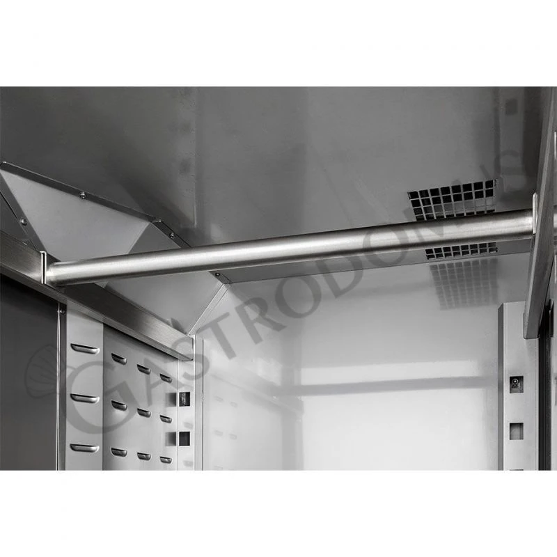 Armadio Refrigerato Ventilato Per Carne -2°C/+10°C 1400 LT 2 Porte Vetro 9 Armadio Refrigerato Ventilato Per Carne -2°C/+10°C 1400 LT 2 Porte Vetro - immagine 7