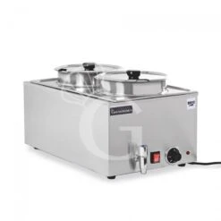 Bagnomaria Elettrico 2 Vasche Da 7 L Ciascuna - 1200 W, Dimensioni L 335 Mm X P 535 Mm X H 320 Mm 10 Bagnomaria Elettrico 2 Vasche Da 7 L Ciascuna - 1200 W, Dimensioni L 335 Mm X P 535 Mm X H 320 Mm -Vendite Gastrodomus bagnomaria elettrico 2 vasche da 7 l ciascuna 1200 w dimensioni l 335 mm x p 535 mm x h 320 mm 2