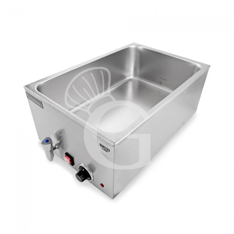 Bagnomaria Elettrico 2 Vasche Da 7 L Ciascuna - 1200 W, Dimensioni L 335 Mm X P 535 Mm X H 320 Mm 6 Bagnomaria Elettrico 2 Vasche Da 7 L Ciascuna - 1200 W, Dimensioni L 335 Mm X P 535 Mm X H 320 Mm - immagine 4