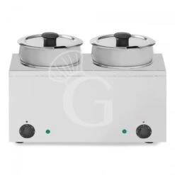 Cioccolatiera Bagnomaria Elettrico Per Cioccolato 2 Vasche 3,5 LT