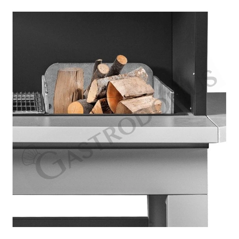 Barbecue Classico L 1600 Mm X P 870 Mm X H 2300 Mm 4 Barbecue Classico L 1600 Mm X P 870 Mm X H 2300 Mm - immagine 2