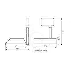 Bilancia Commerciale Con Visore A Colonna E Stampante-portata 15 Kg - Precisione 2/5g - Uso Simultaneo Da 3 Operatori 11 Bilancia Commerciale Con Visore A Colonna E Stampante-portata 15 Kg - Precisione 2/5g - Uso Simultaneo Da 3 Operatori -Vendite Gastrodomus bilancia commerciale con visore a colonna e stampante portata 15 kg e precisione 25 g uso simultaneo da 3 operatori 3