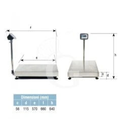 Bilancia Monocella Completa Portata 30 Kg Precisione 5 G L 450 Mm X P 350 Mm X H 640 Mm -Vendite Gastrodomus bilancia monocella completa con portata 30 kg e precisione 5 g l 450 x p 350 x h 640 mm 5