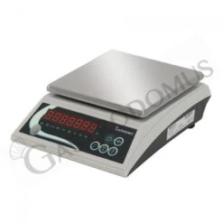 Bilancia In ABS Controllo Del Peso Display LED Portata 6 Kg Precisione 1 G L 205 Mm X P 250 Mm X H 80 Mm -Vendite Gastrodomus bilancia per controllo del peso portata 6 kg e precisione 1 g 1