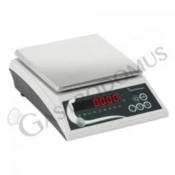 Bilancia In ABS Controllo Del Peso Display LED Portata 6 Kg Precisione 1 G L 205 Mm X P 250 Mm X H 80 Mm -Vendite Gastrodomus bilancia per controllo del peso portata 6 kg e precisione 1 g 2