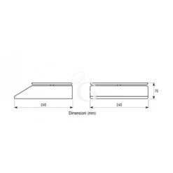 Bilancia In ABS Solo Peso Con Funzione Conta Pezzi, Portata 5 Kg, Precisione 0,5 G - L 240 Mm X P 240 Mm X H 70 Mm -Vendite Gastrodomus bilancia solo peso con funzione conta pezzi portata 5 kg e precisione 05 g 3