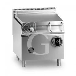 Brasiera Elettrica Ribaltamento Manuale Capacità 80 LT L 800 Mm X P 900 Mm X H 870 Mm