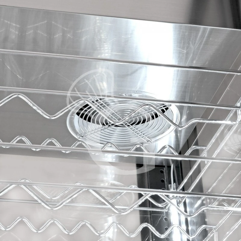 Cantina Vino Professionale 4 Lati Vetro Ventilata, 9 Ripiani, 81 Bottiglie, Temp +5°C/+18°C 8 Cantina Vino Professionale 4 Lati Vetro Ventilata, 9 Ripiani, 81 Bottiglie, Temp +5°C/+18°C - immagine 6