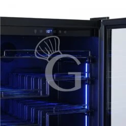 Cantina Vino Ventilata 280 LT 8 Ripiani 89 Bottiglie +5°C/+22°C -Vendite Gastrodomus cantina vino ventilata 280 lt 8 ripiani 89 bottiglie 5c22c 4