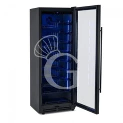 Cantina Vino Ventilata 288 LT 9 Ripiani 67 Bottiglie +5°C/+22°C -Vendite Gastrodomus cantina vino ventilata 288 lt 9 ripiani 67 bottiglie 5c22c 11