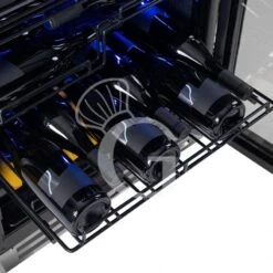 Cantina Vino Ventilata 288 LT 9 Ripiani 67 Bottiglie +5°C/+22°C -Vendite Gastrodomus cantina vino ventilata 288 lt 9 ripiani 67 bottiglie 5c22c 12