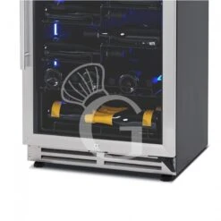 Cantina Vino Ventilata Porta Inox 288 LT 9 Ripiani 67 Bottiglie +5°C/+22°C -Vendite Gastrodomus cantina vino ventilata 288 lt 9 ripiani 67 bottiglie 5c22c 3