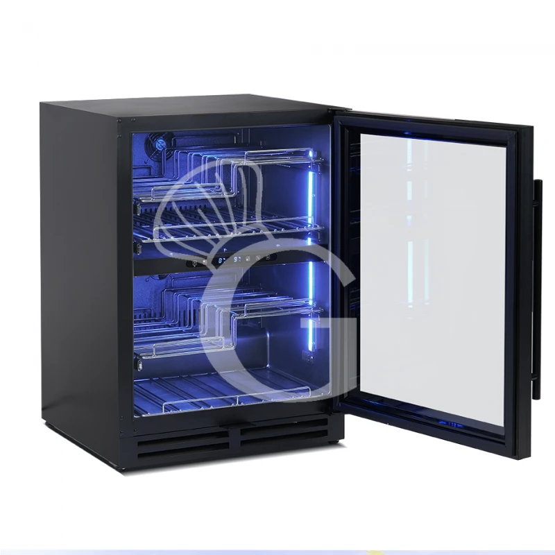 Cantina Vino Ventilata Doppia Temperatura 150 LT 4 Ripiani 34 Bottiglie +5°C/+12°C - +12°C/+22°C 5 Cantina Vino Ventilata Doppia Temperatura 150 LT 4 Ripiani 34 Bottiglie +5°C/+12°C - +12°C/+22°C - immagine 3