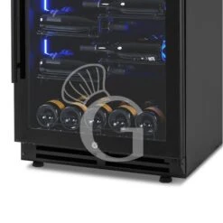 Cantina Vino Ventilata Doppia Temperatura 280 LT 7 Ripiani 83 Bottiglie +5°C/+22°C -Vendite Gastrodomus cantina vino ventilata doppia temperatura 280 lt 7 ripiani 83 bottiglie 5c22c 3