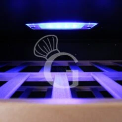 Cantina Vino Ventilata Doppia Temperatura Porta Inox 280 LT 11 Ripiani 121 Bottiglie +5°C/+22°C -Vendite Gastrodomus cantina vino ventilata doppia temperatura porta inox 280 lt 11 ripiani 121 bottiglie 5c22c 7