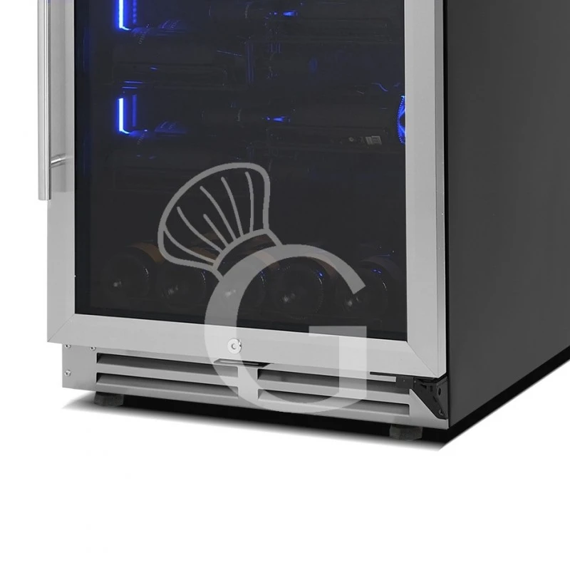 Cantina Vino Ventilata Doppia Temperatura Porta Inox 280 LT 7 Ripiani 83 Bottiglie +5°C/+22°C 7 Cantina Vino Ventilata Doppia Temperatura Porta Inox 280 LT 7 Ripiani 83 Bottiglie +5°C/+22°C - immagine 5