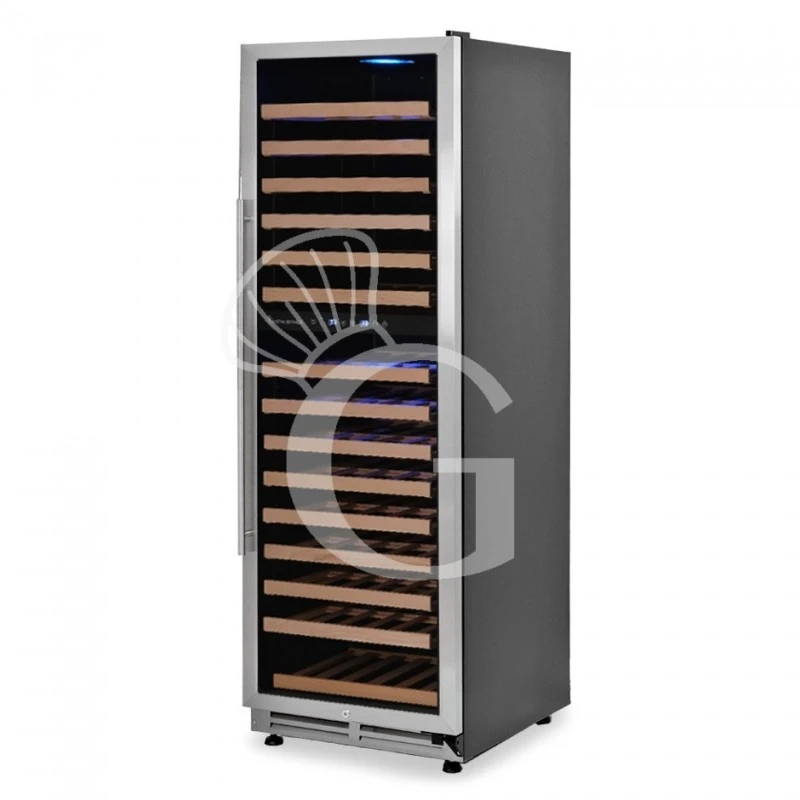 Cantina Vino Ventilata Doppia Temperatura Porta Inox 420 LT 15 Ripiani 165 Bottiglie +5°C/+22°C 4 Cantina Vino Ventilata Doppia Temperatura Porta Inox 420 LT 15 Ripiani 165 Bottiglie +5°C/+22°C - immagine 2
