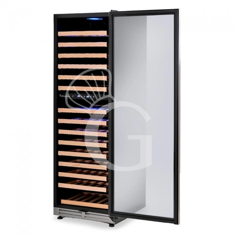 Cantina Vino Ventilata Doppia Temperatura Porta Inox 420 LT 15 Ripiani 165 Bottiglie +5°C/+22°C 6 Cantina Vino Ventilata Doppia Temperatura Porta Inox 420 LT 15 Ripiani 165 Bottiglie +5°C/+22°C - immagine 4