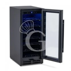 Cantina Vino Ventilata 100 LT 7 Ripiani 31 Bottiglie +5°C/+22°C -Vendite Gastrodomus cantina vino ventilata porta inox 100 lt 7 ripiani 31 bottiglie 5c22c 2