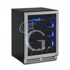 Cantina Vino Ventilata Porta Inox 150 LT 4 Ripiani 36 Bottiglie +5°C/+22°C -Vendite Gastrodomus cantina vino ventilata porta inox 150 lt 4 ripiani 36 bottiglie 5c22c 1