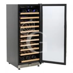 Cantina Vino Ventilata Porta Inox 280 LT 11 Ripiani 121 Bottiglie +5°C/+22°C -Vendite Gastrodomus cantina vino ventilata porta inox 280 lt 11 ripiani 121 bottiglie 5c22c 2