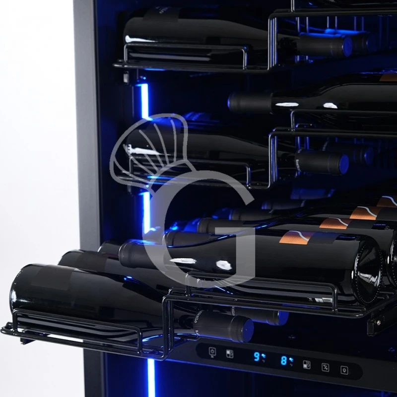 Cantina Vino Ventilata Porta Inox 280 LT 8 Ripiani 89 Bottiglie +5°C/+22°C 6 Cantina Vino Ventilata Porta Inox 280 LT 8 Ripiani 89 Bottiglie +5°C/+22°C - immagine 4