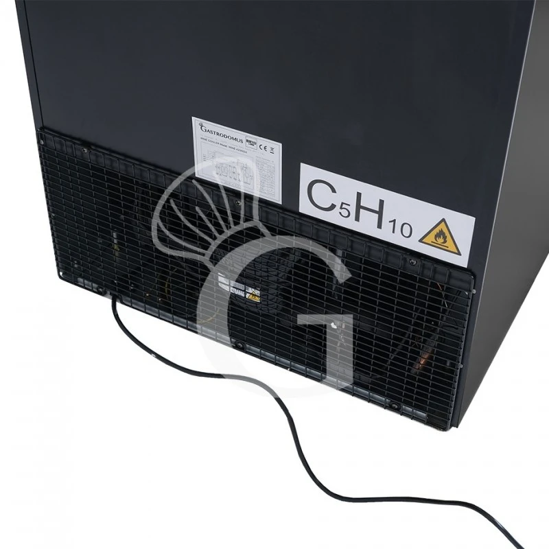 Cantina Vino Ventilata Porta Inox 420 LT 10 Ripiani 119 Bottiglie +5°C/+22°C 9 Cantina Vino Ventilata Porta Inox 420 LT 10 Ripiani 119 Bottiglie +5°C/+22°C - immagine 7