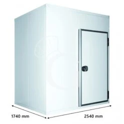 Cella Frigorifera Positiva Senza Pavimento - L 2540 Mm X P 1740 Mm X H 2470 Mm 11 Cella Frigorifera Positiva Senza Pavimento - L 2540 Mm X P 1740 Mm X H 2470 Mm -Vendite Gastrodomus cella frigorifera temperatura positiva l 1340 mm x p 1340 mm x h 2070 mm 1291