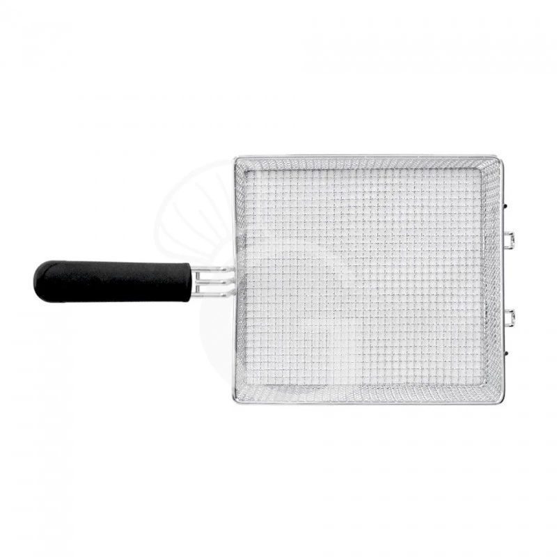 Cestello Per Friggitrice A Gas GN1/1 - L 230 Mm X P 255 Mm X H 110 Mm 4 Cestello Per Friggitrice A Gas GN1/1 - L 230 Mm X P 255 Mm X H 110 Mm - immagine 2