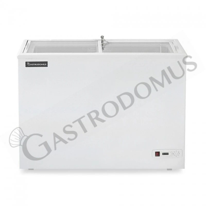 Congelatore A Pozzetto Statico 197 LT -18°C Porta In Vetro Classe Energetica C 3 Congelatore A Pozzetto Statico 197 LT -18°C Porta In Vetro Classe Energetica C