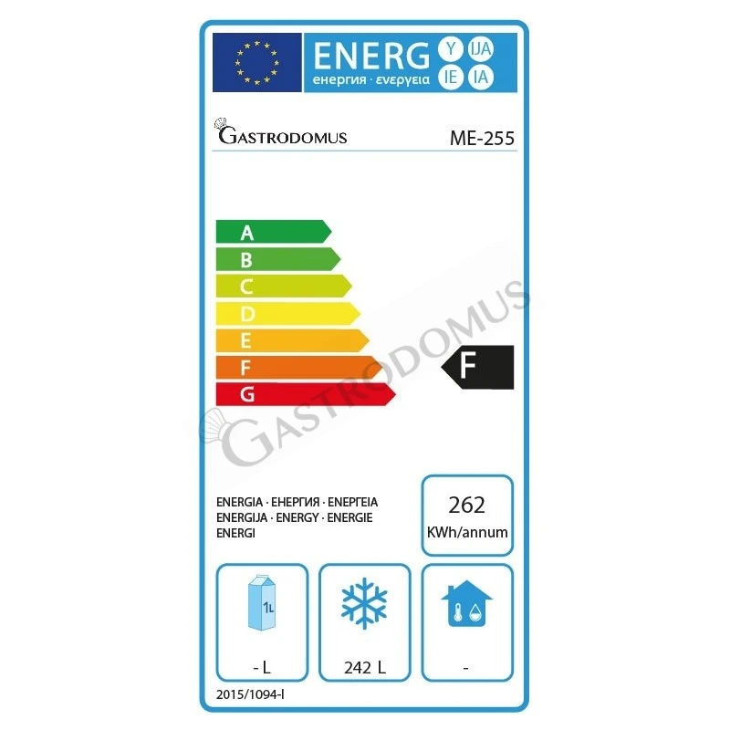 Congelatore A Pozzetto Statico 247 LT -18°C Classe Energetica F 5 Congelatore A Pozzetto Statico 247 LT -18°C Classe Energetica F - immagine 3