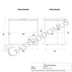 Congelatore A Pozzetto Statico 280 LT -18°C Classe Energetica F -Vendite Gastrodomus congelatore a pozzetto statico 280 lt 18c classe energetica f 7