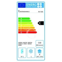 Congelatore A Pozzetto Statico 97 LT -18°C Classe Energetica D -Vendite Gastrodomus congelatore a pozzetto statico 97 lt 18c classe energetica d 1