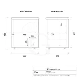 Congelatore A Pozzetto Statico 97 LT -18°C Classe Energetica D -Vendite Gastrodomus congelatore a pozzetto statico 97 lt 18c classe energetica d 6