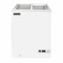 Congelatore A Pozzetto Statico 97 LT -18°C Porta A Vetro Scorrevole Classe Energetica C
