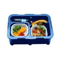 Contenitore Isotermico Monopasto Con Due Vani Coibentati L 485 Mm X P 350 Mm X H 160 Mm